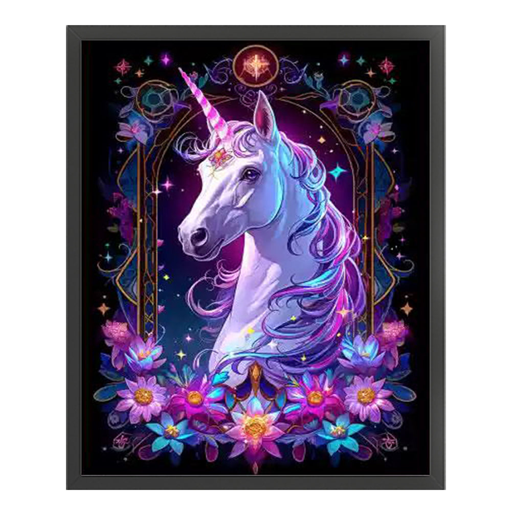 Unicorn - 11CT Stamped Cross Stitch 50*63CM(Mona Lisa Brand)