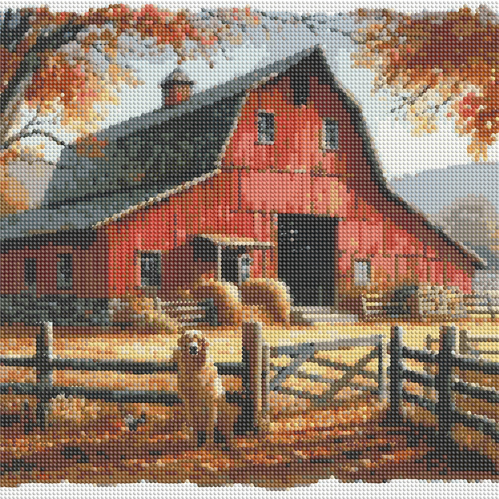 Woods Factory - Full Round Drill Diamond Painting 40*40CM