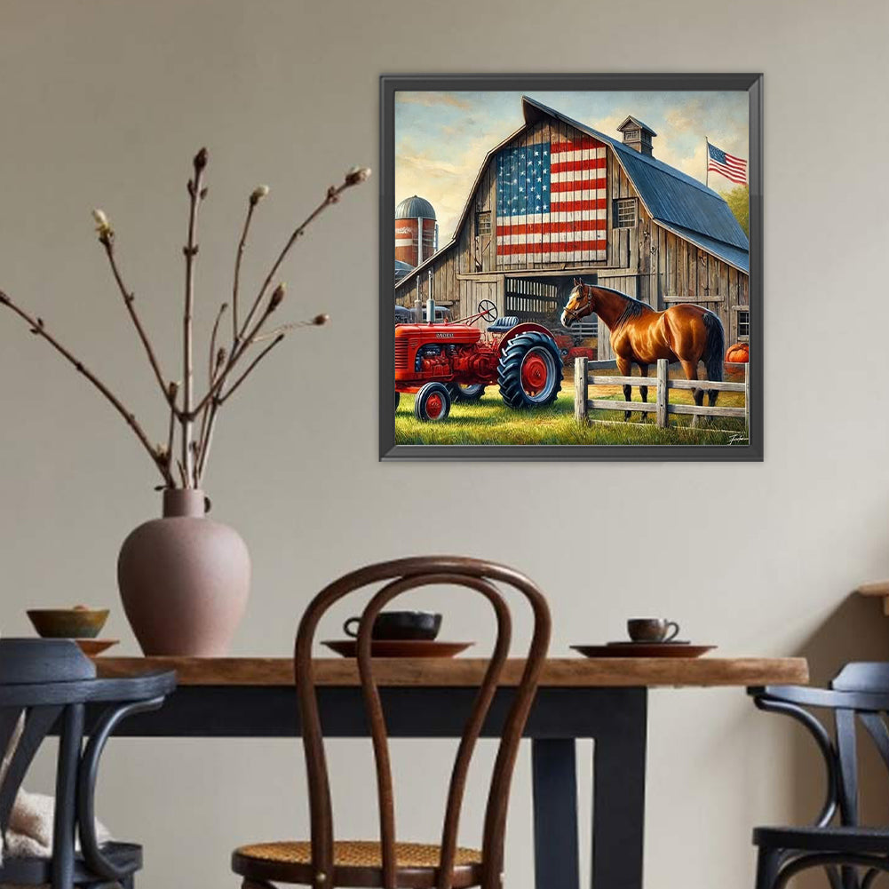 Woods Factory - Full Round Drill Diamond Painting 40*40CM