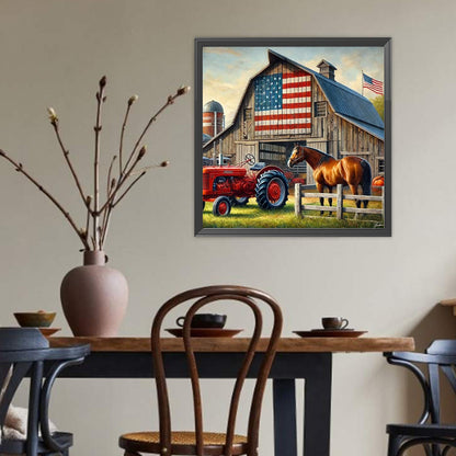 Woods Factory - Full Round Drill Diamond Painting 40*40CM