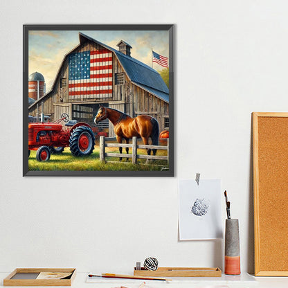 Woods Factory - Full Round Drill Diamond Painting 40*40CM