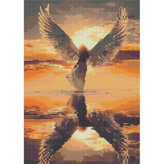 Angel Girl - Full Round Drill Diamond Painting 30*40CM
