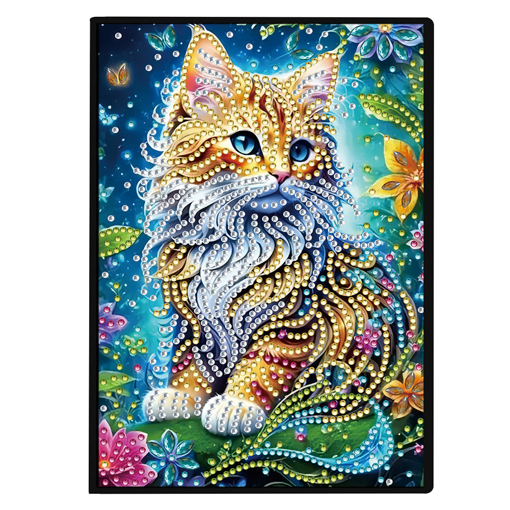 50-Page A5 Size Diamond Painting Notebook for Adults Beginners Holiday Birthday