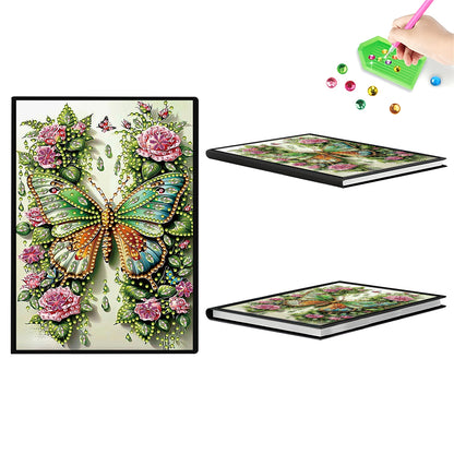 50-Page A5 Size Diamond Painting Notebook for Adults Beginners Holiday Birthday
