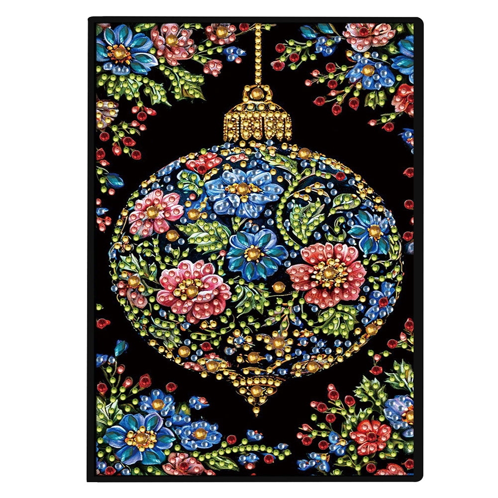 50-Page A5 Size Diamond Painting Notebook for Adults Beginners Holiday Birthday