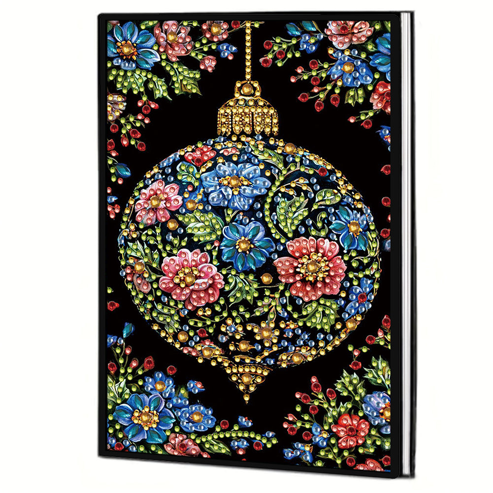 50-Page A5 Size Diamond Painting Notebook for Adults Beginners Holiday Birthday