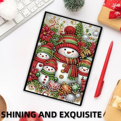 50-Page A5 Size Diamond Painting Notebook for Adults Beginners Holiday Birthday