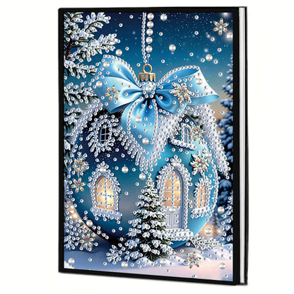 50-Page A5 Size Diamond Painting Notebook for Adults Beginners Holiday Birthday