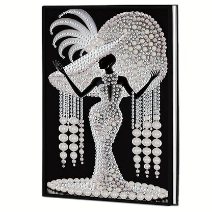 50-Page A5 Size Diamond Painting Notebook for Adults Beginners Holiday Birthday