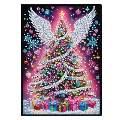 50-Page A5 Size Diamond Painting Notebook for Adults Beginners Holiday Birthday