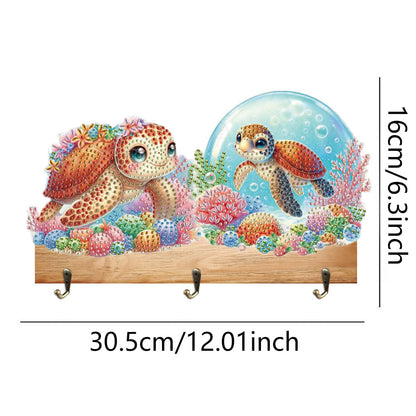 Animal DIY Diamond Painting Hanging Hook No Hole Punching Wall Decoration