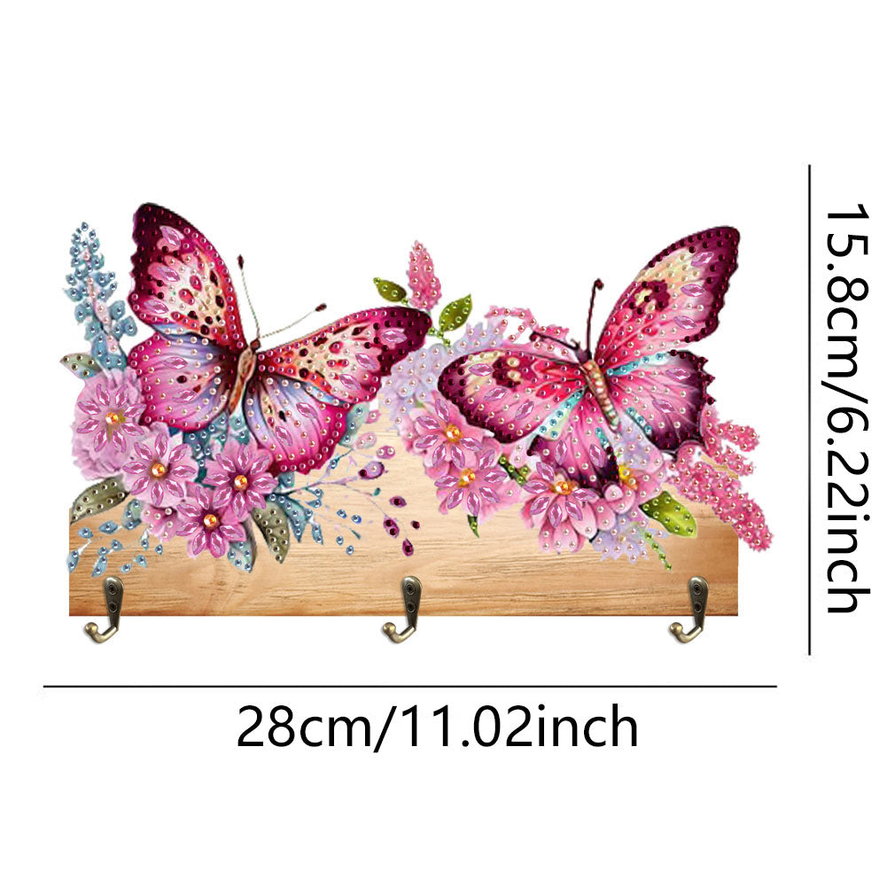 Animal DIY Diamond Painting Hanging Hook No Hole Punching Wall Decoration