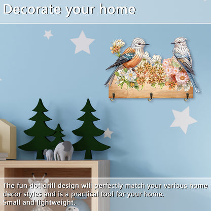 Animal DIY Diamond Painting Hanging Hook No Hole Punching Wall Decoration