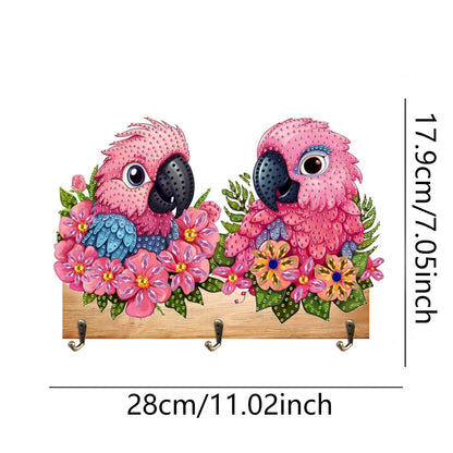 Animal DIY Diamond Painting Hanging Hook No Hole Punching Wall Decoration