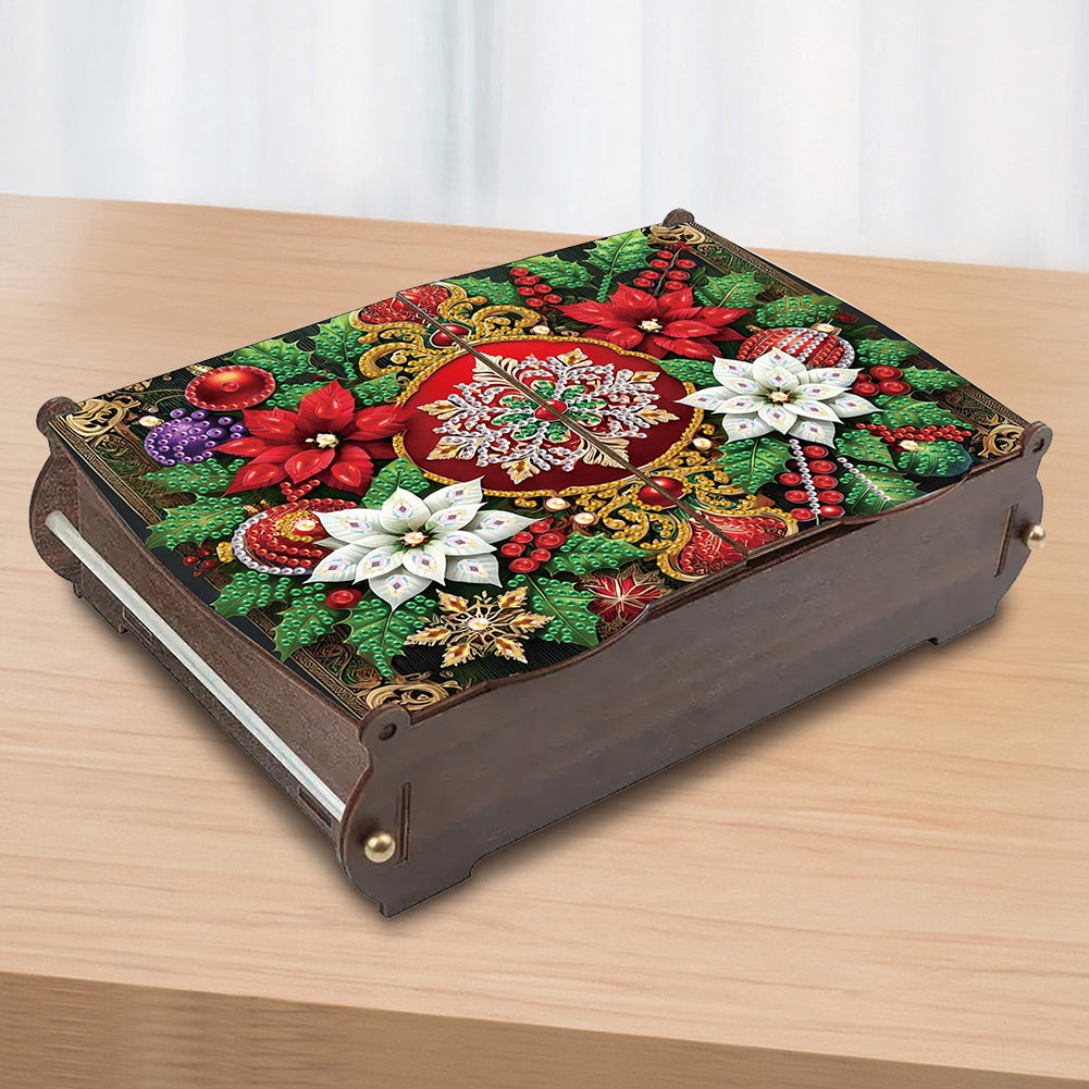 DIY Diamond Painting Handmade Storage Box Rhinestones Decorative Storage Case