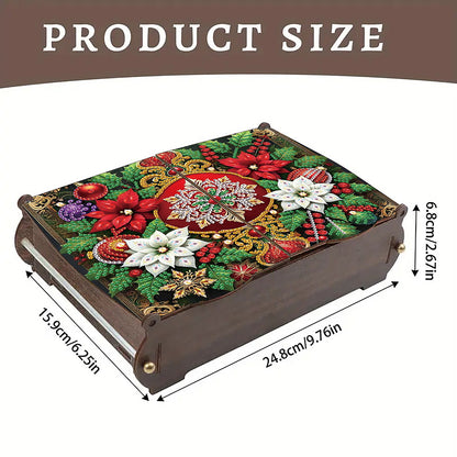 DIY Diamond Painting Handmade Storage Box Rhinestones Decorative Storage Case