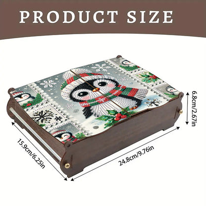 DIY Diamond Painting Handmade Storage Box Rhinestones Decorative Storage Case