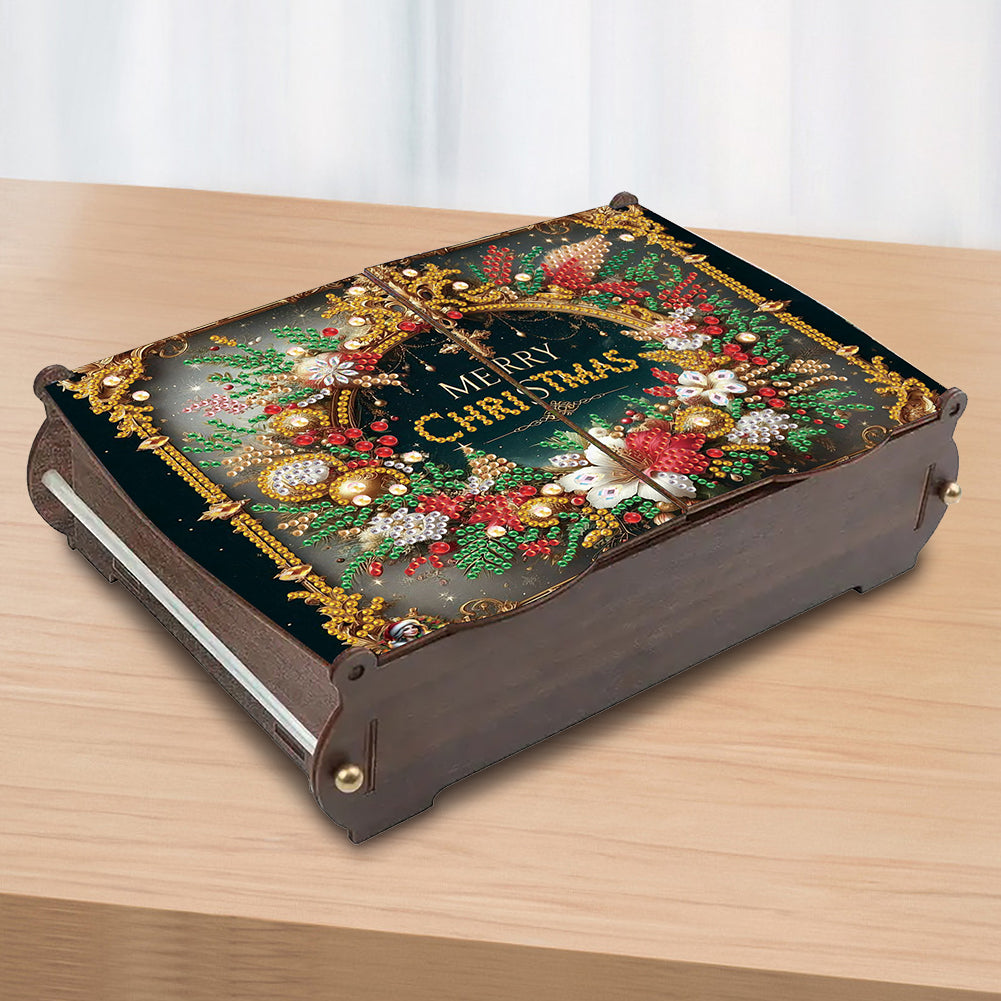 DIY Diamond Painting Handmade Storage Box Rhinestones Decorative Storage Case