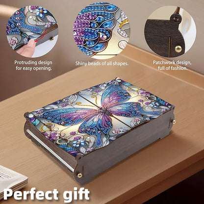DIY Diamond Painting Handmade Storage Box Rhinestones Decorative Storage Case