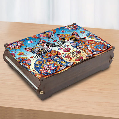 DIY Diamond Painting Handmade Storage Box Rhinestones Decorative Storage Case