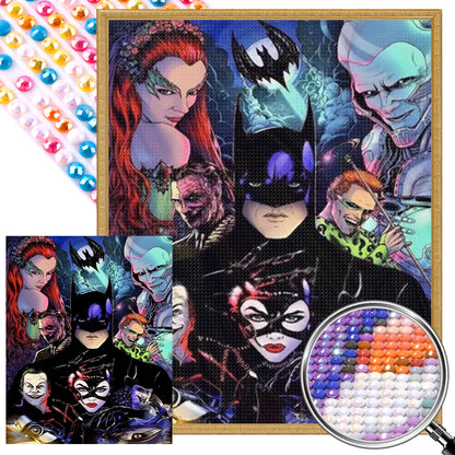 Marvel Characters - Full AB Round Drill Diamond Painting 40*50CM