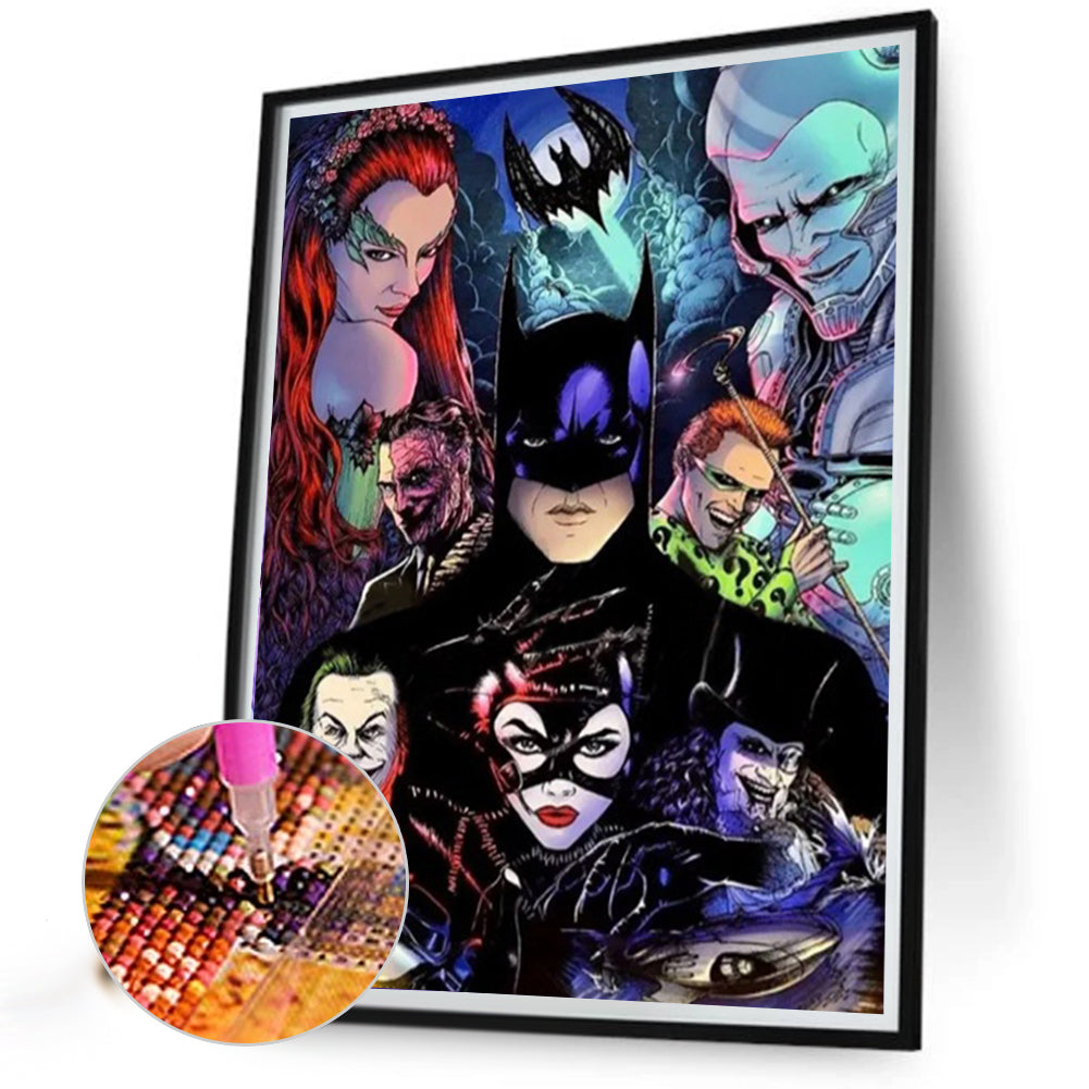 Marvel Characters - Full AB Round Drill Diamond Painting 40*50CM