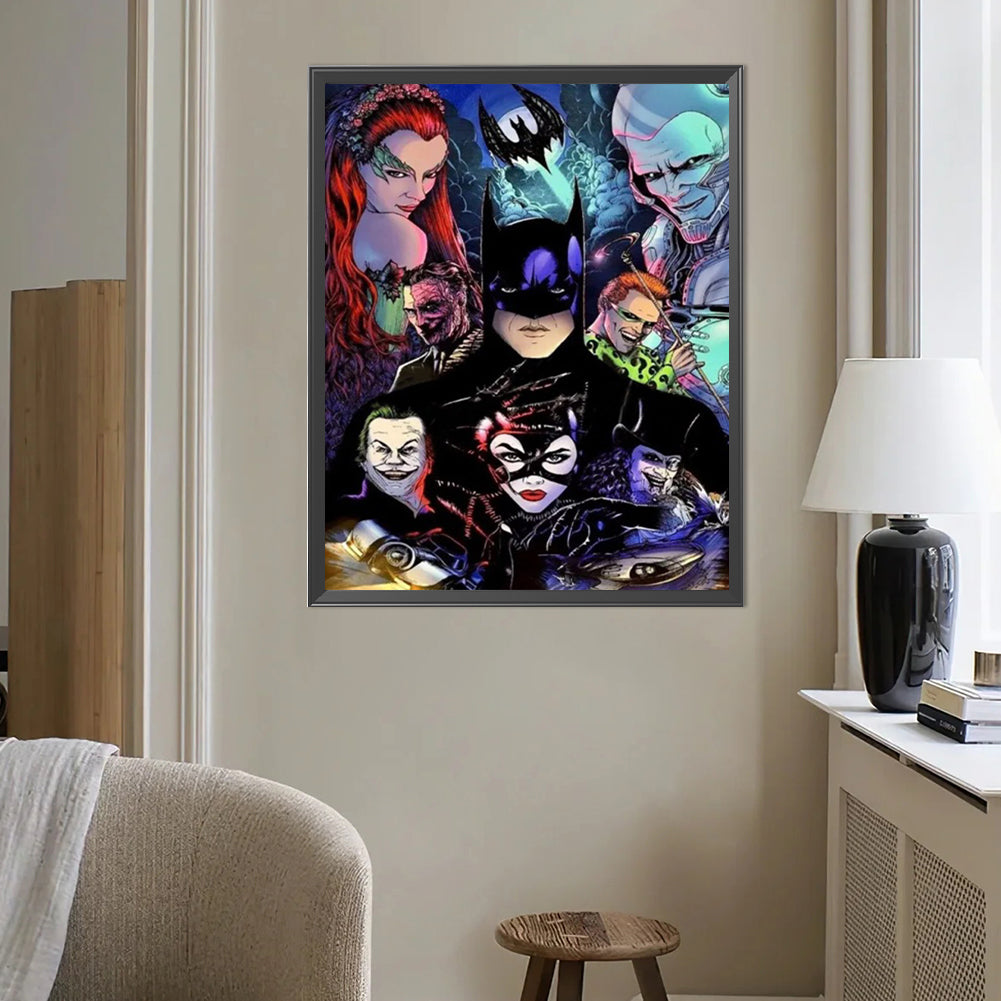 Marvel Characters - Full AB Round Drill Diamond Painting 40*50CM