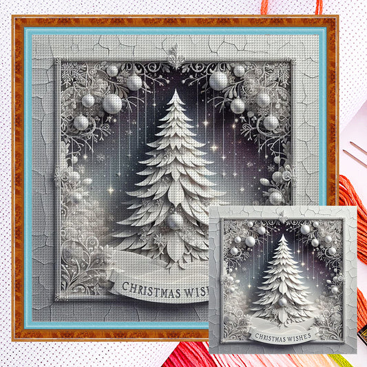 Christmas Tree - 11CT Counted Cross Stitch 40*40CM