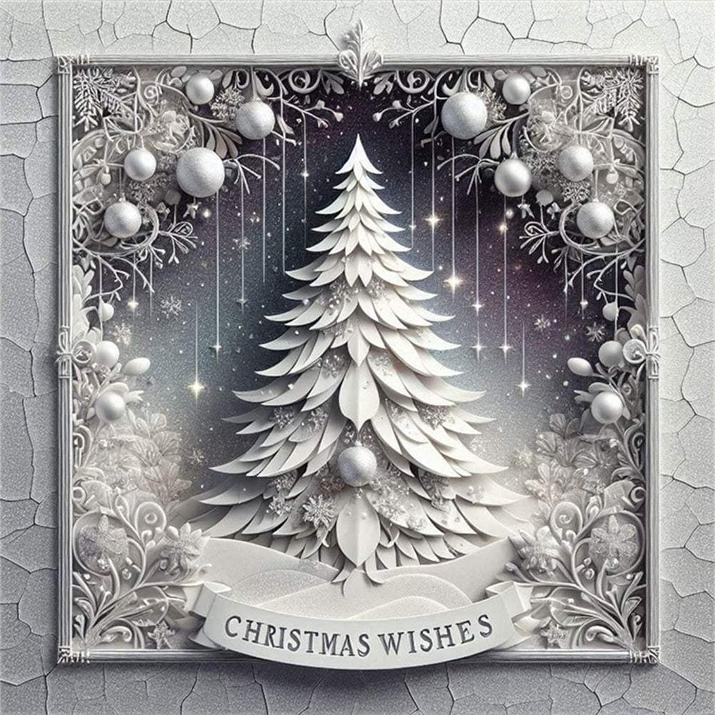 Christmas Tree - 11CT Counted Cross Stitch 40*40CM