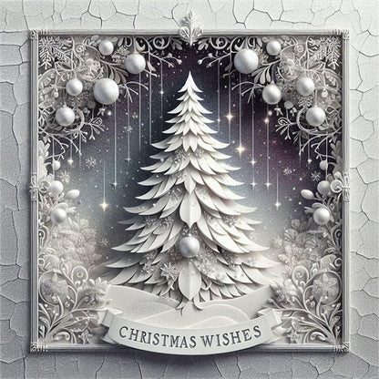 Christmas Tree - 11CT Counted Cross Stitch 40*40CM