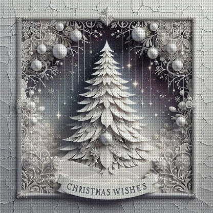 Christmas Tree - 11CT Counted Cross Stitch 40*40CM