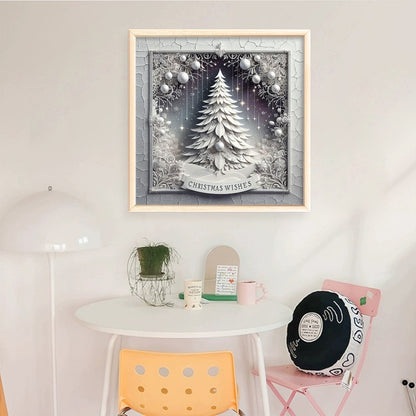 Christmas Tree - 11CT Counted Cross Stitch 40*40CM