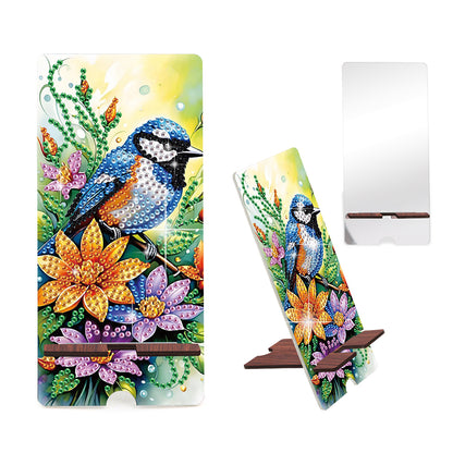 2-Pack Acrylic Diamond Art Phone Stand And Mirror Diamond Art Kits Phone Holder