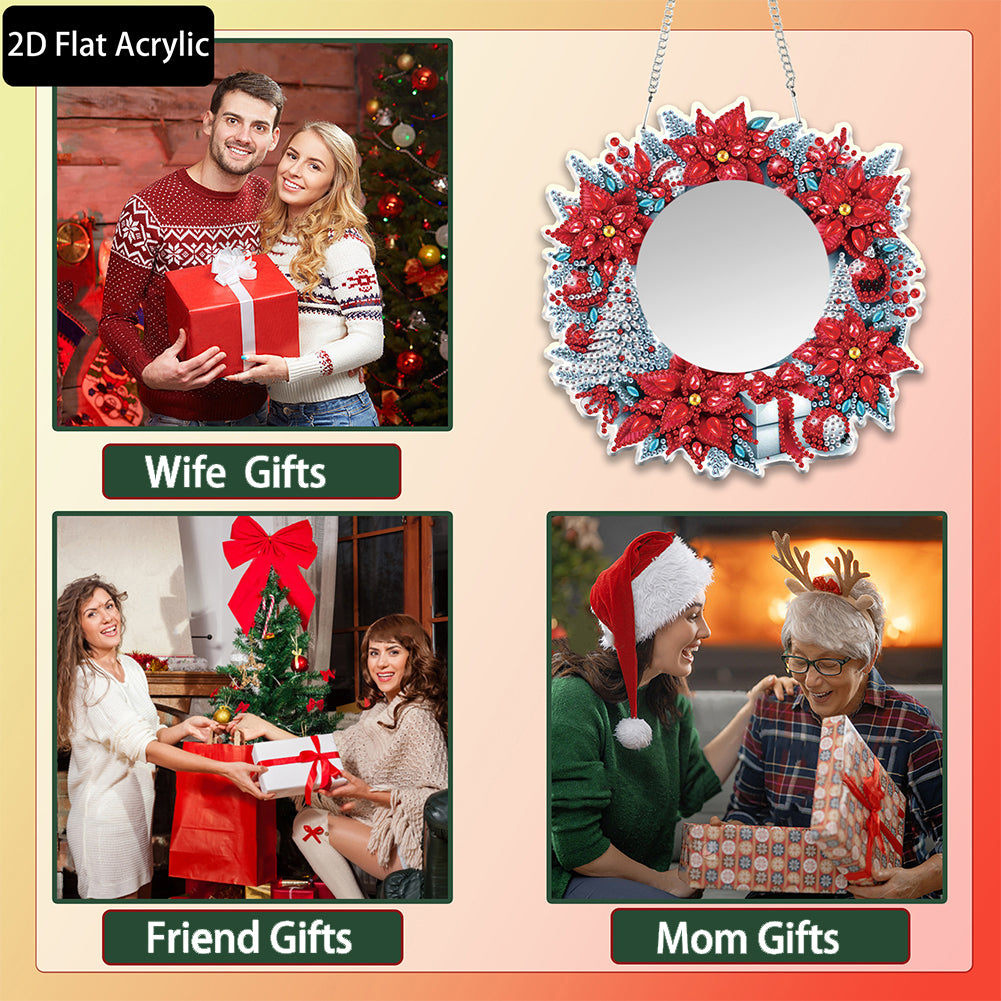 DIY Diamond Painting Mirror Kit Special Shape Mirror DIY Diamond Painting Kit