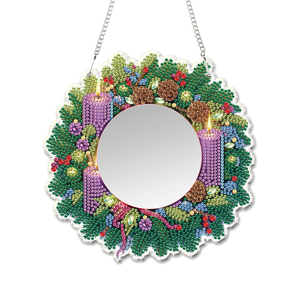 DIY Diamond Painting Mirror Kit Special Shape Mirror DIY Diamond Painting Kit