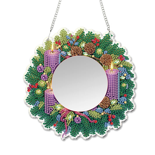 DIY Diamond Painting Mirror Kit Special Shape Mirror DIY Diamond Painting Kit