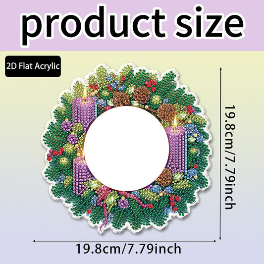 DIY Diamond Painting Mirror Kit Special Shape Mirror DIY Diamond Painting Kit