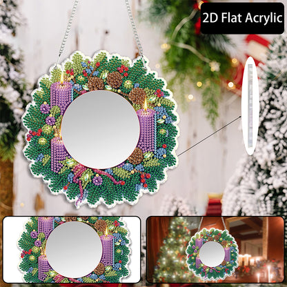 DIY Diamond Painting Mirror Kit Special Shape Mirror DIY Diamond Painting Kit