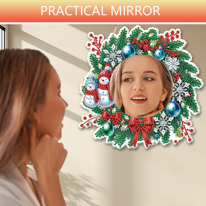 DIY Diamond Painting Mirror Kit Special Shape Mirror DIY Diamond Painting Kit