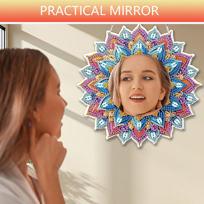 DIY Diamond Painting Mirror Kit Special Shape Mirror DIY Diamond Painting Kit