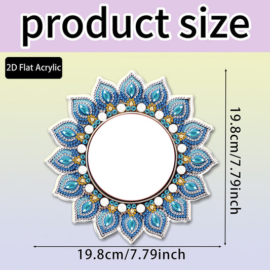 DIY Diamond Painting Mirror Kit Special Shape Mirror DIY Diamond Painting Kit