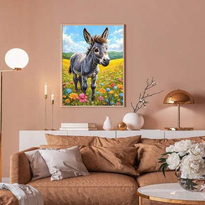 Donkey - Full Round Drill Diamond Painting 30*40CM