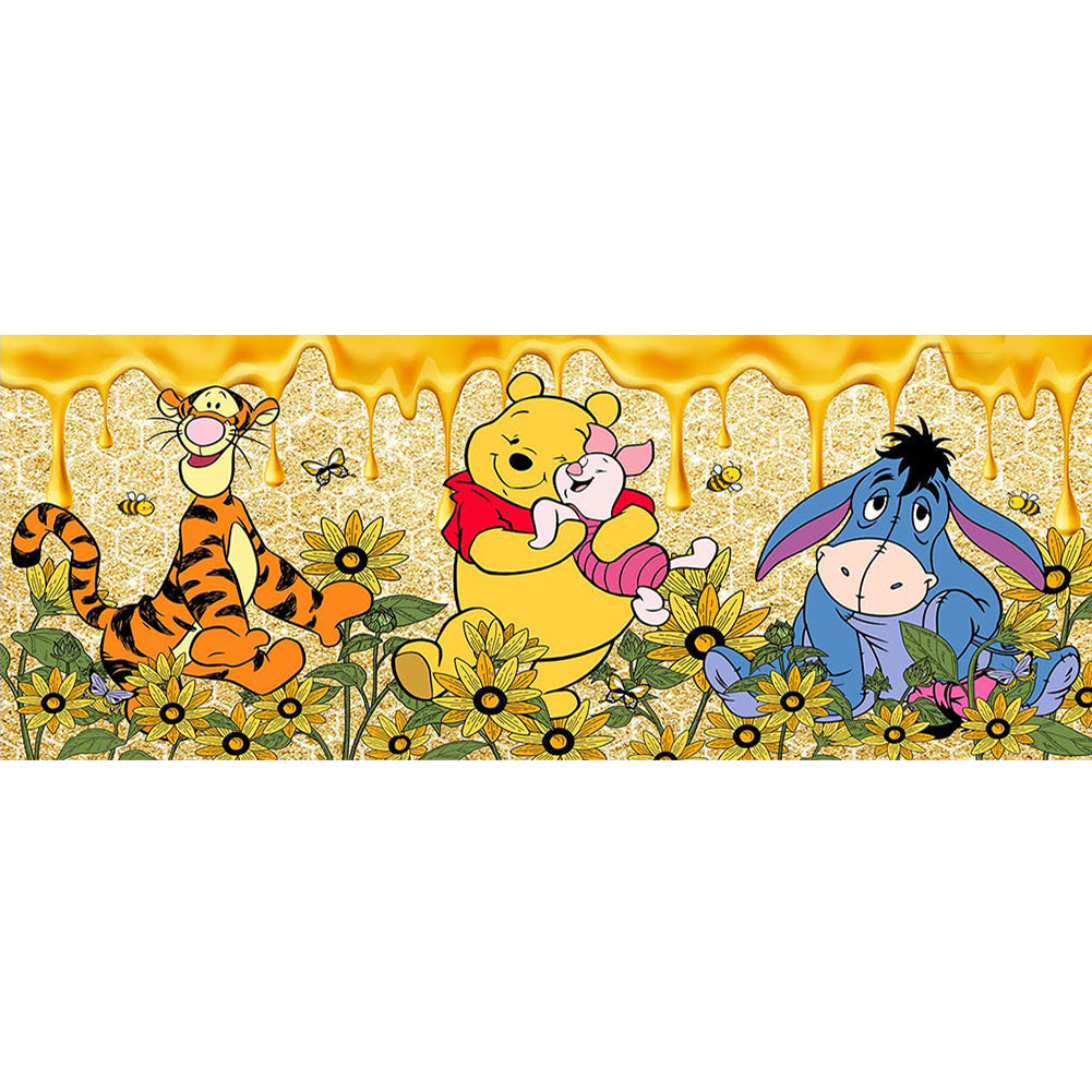Winnie The Pooh Tigger - 11CT Stamped Cross Stitch 80*35CM