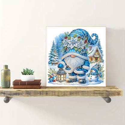 Christmas Gnome - Special Shaped Drill Diamond Painting 30*30CM