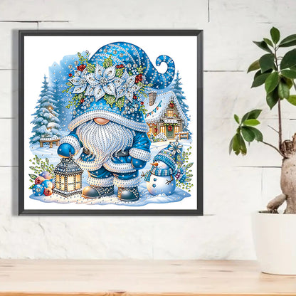 Christmas Gnome - Special Shaped Drill Diamond Painting 30*30CM