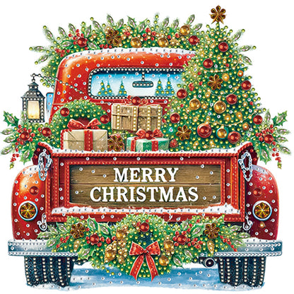 Christmas Car Gift - Special Shaped Drill Diamond Painting 30*30CM