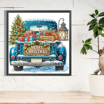Christmas Car Gift - Special Shaped Drill Diamond Painting 30*30CM