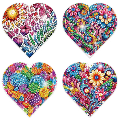 8 pcs Diamond Painting Bookmarks Diamond Art Book Corner Kit for Book Lovers