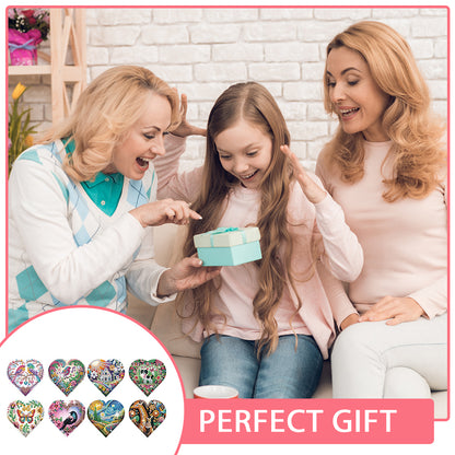 8 pcs Diamond Painting Bookmarks Diamond Art Book Corner Kit for Book Lovers