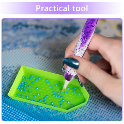 DIY Diamond Painting Pen Diamond Art Pen Diamond Painting Tools (14pcs Purple)